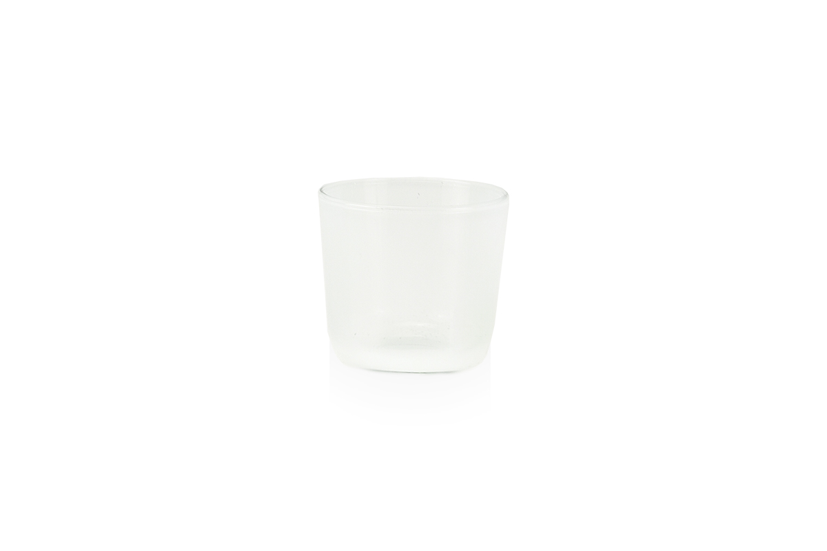 Lampion na tealight - mleczny